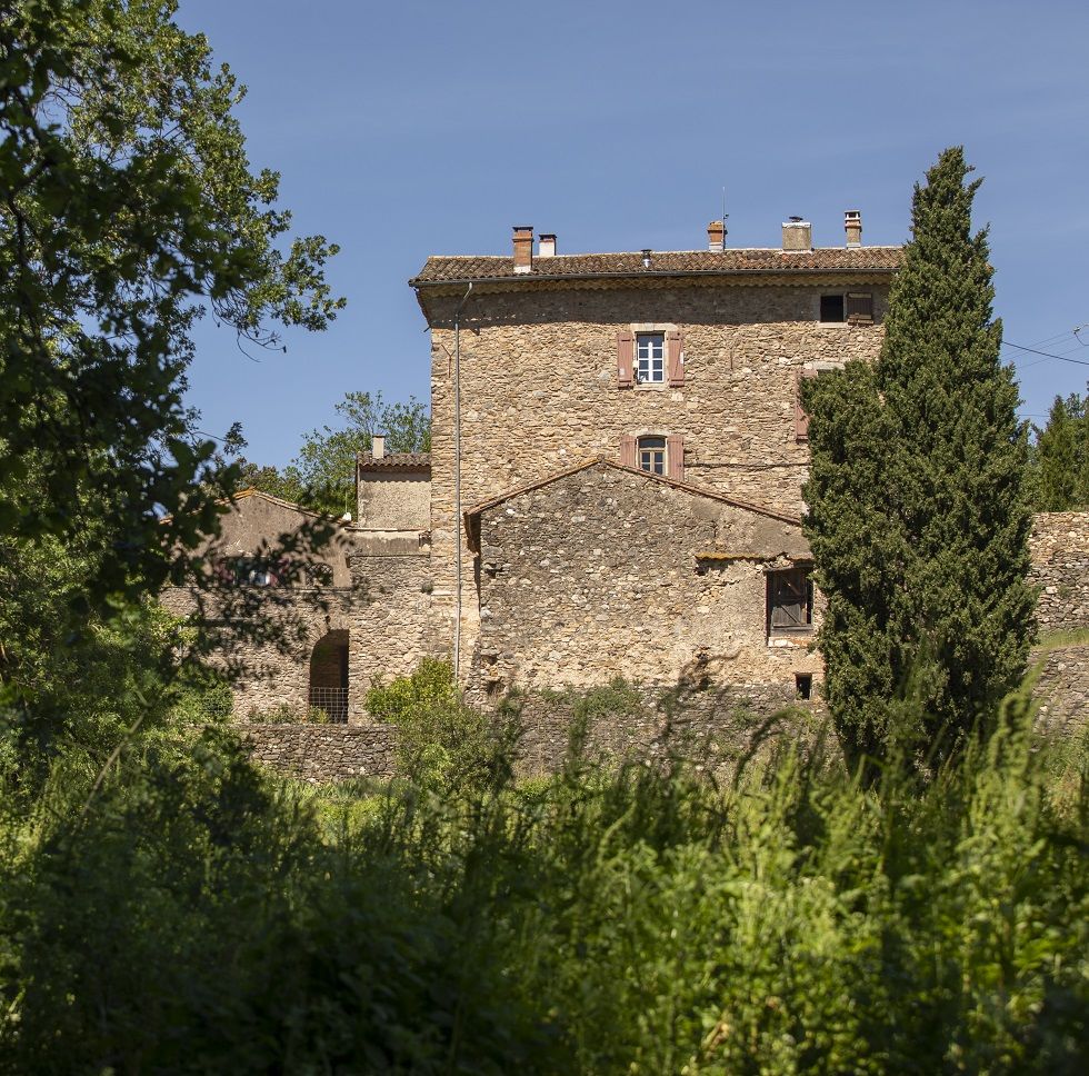 Facade cevenole Hameau de Pouzes - ©DE CLOCK Sophie 