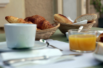 Petit dej 2 ©Hôtel des thermes - petit déj 2